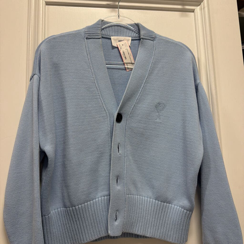 Lt Blue Cotton Cardigan