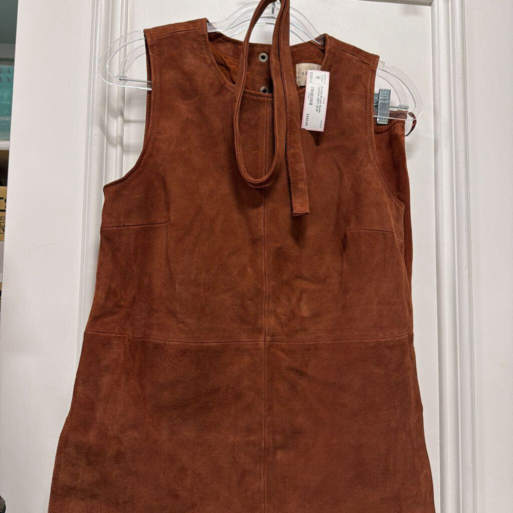 Brown Suede Top/Pant (SET)