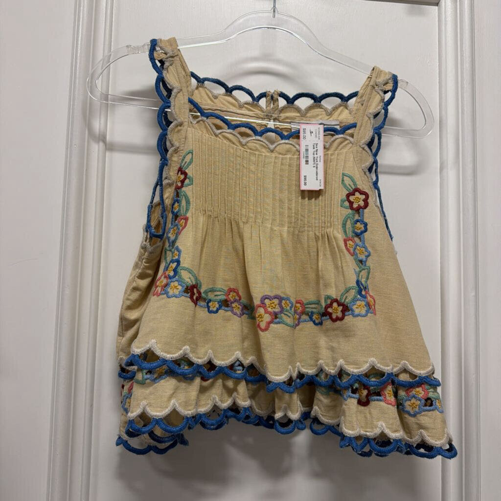 Embroidered Tank Top (NWT)