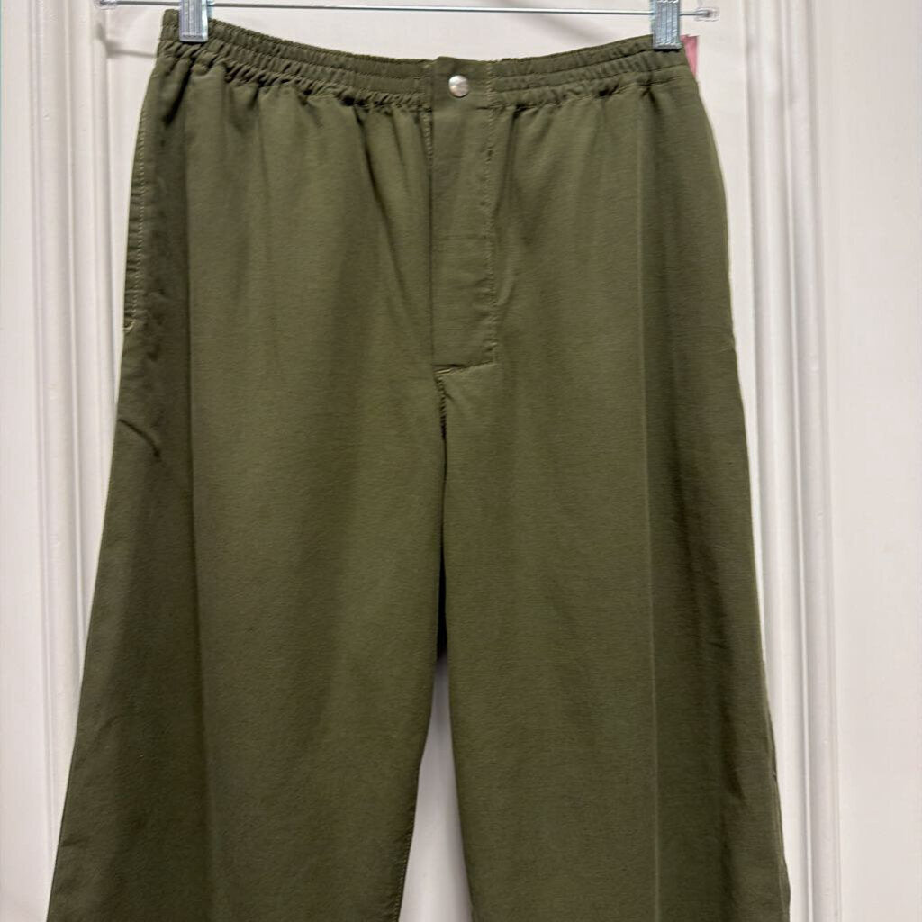 Olive Cotton Pant