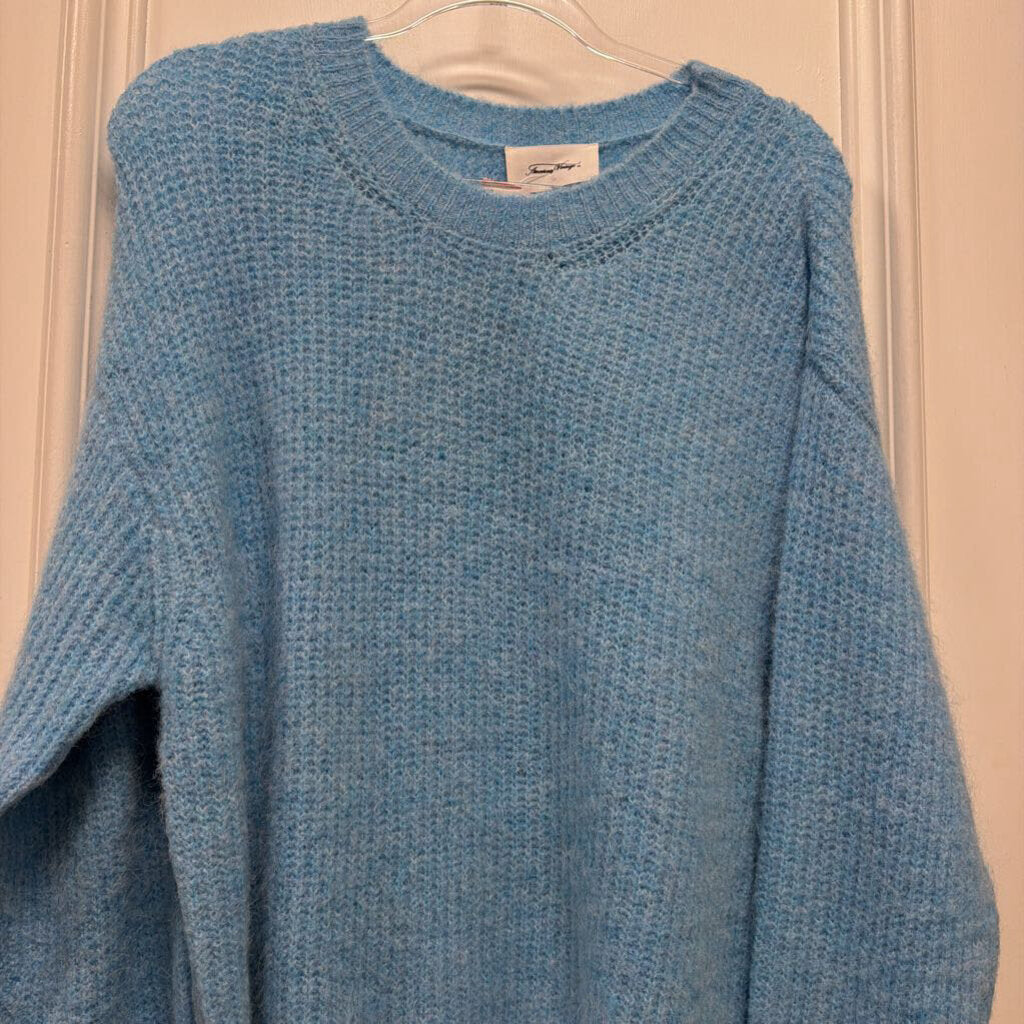 Lt Blue Blend Crewneck Sweater