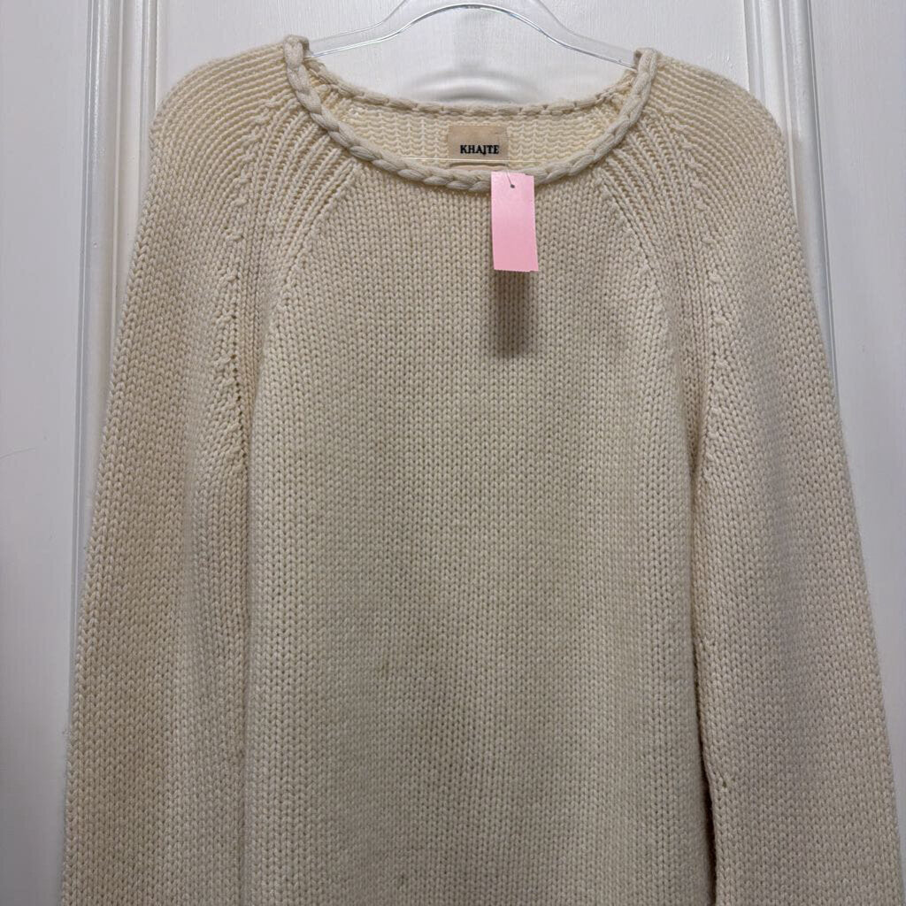 Cream Cashmere Sweater (est. $1080)
