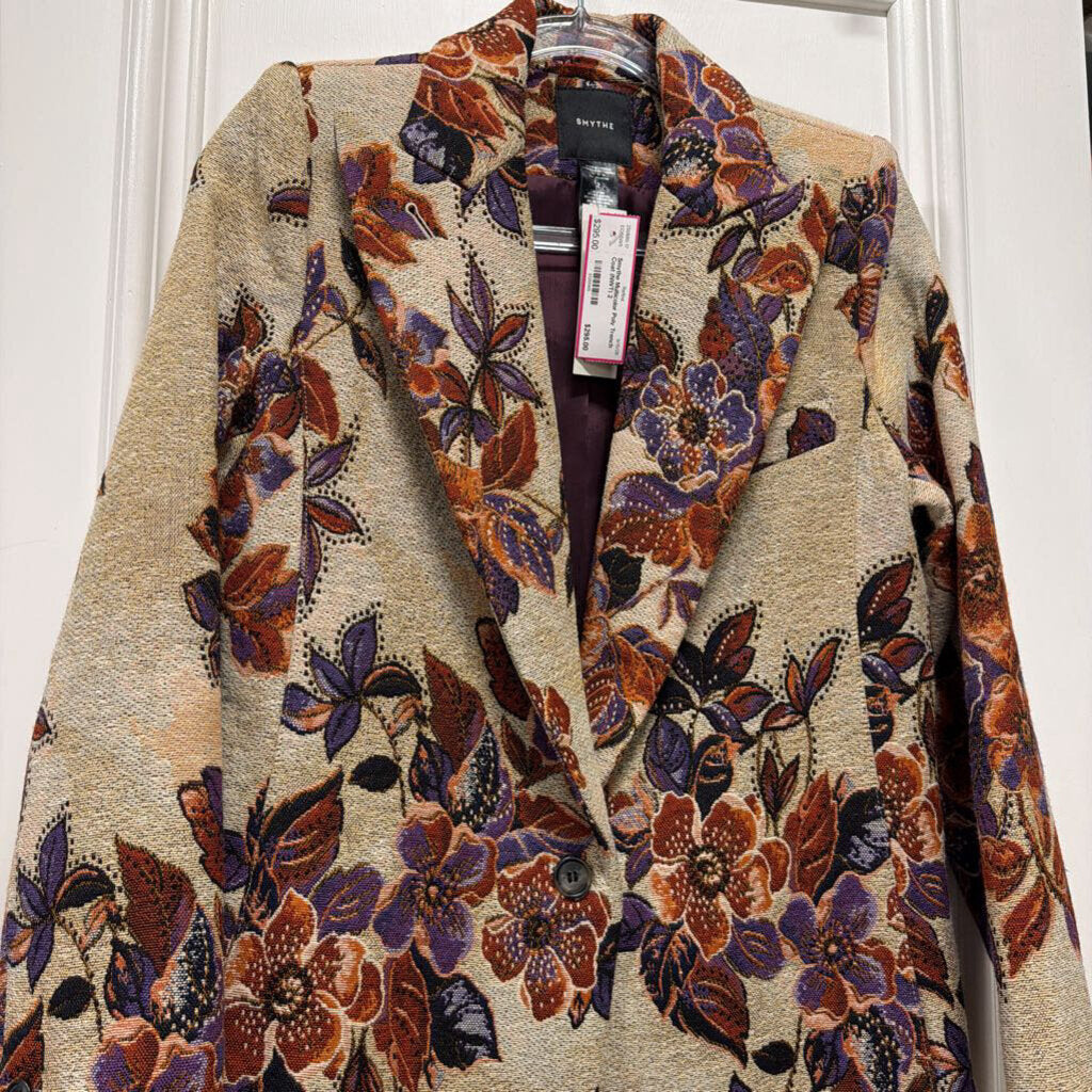 Multicolor Poly Trench Coat (NWT)