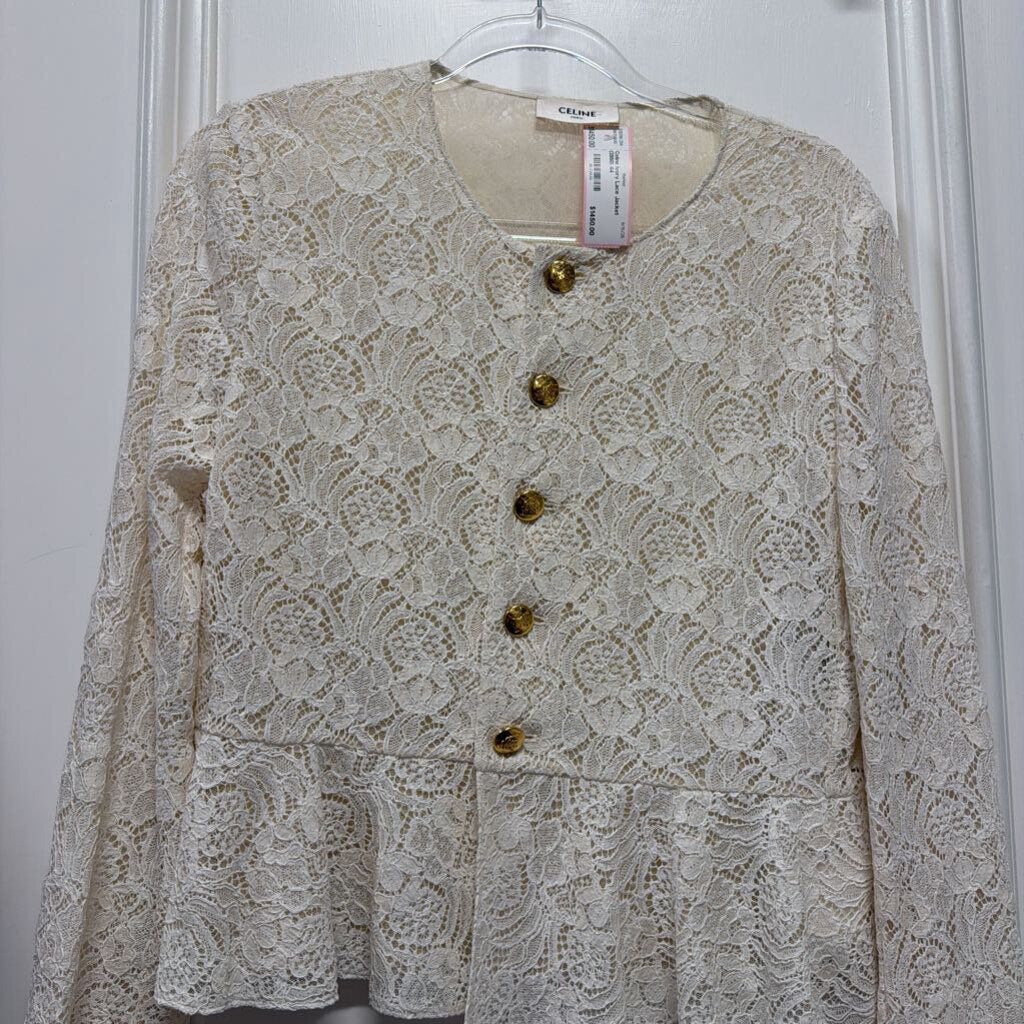 Ivory Lace Jacket (3950)