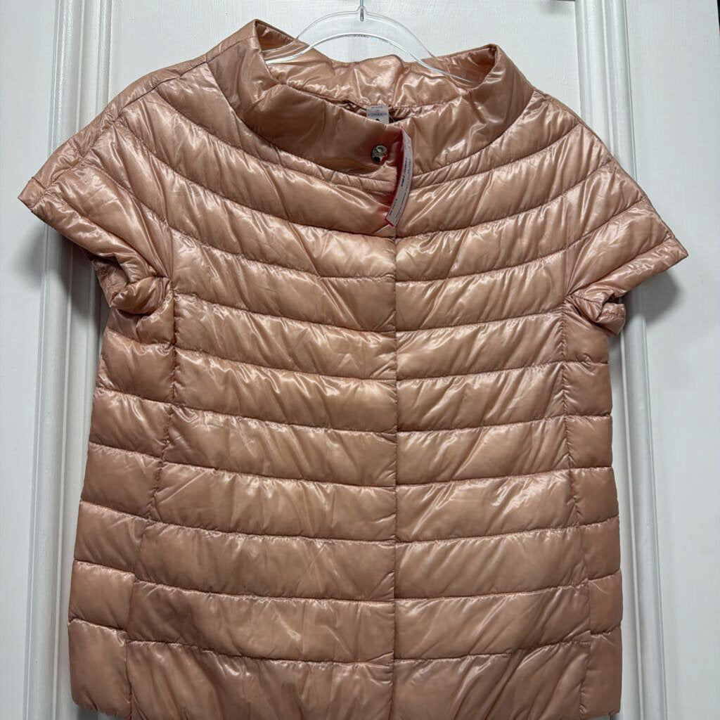 Pink Light Weight Puffer Vest