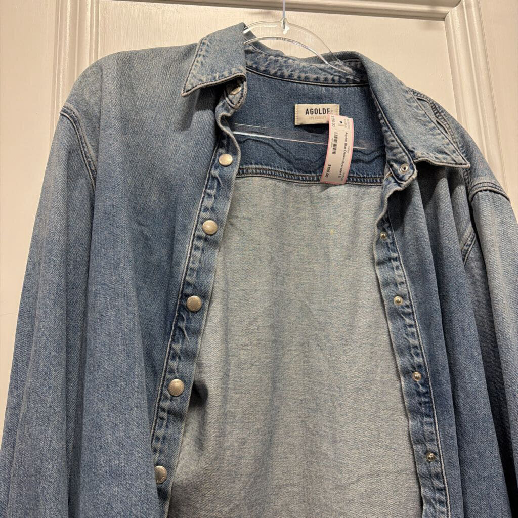 Blue Denim Overshirt