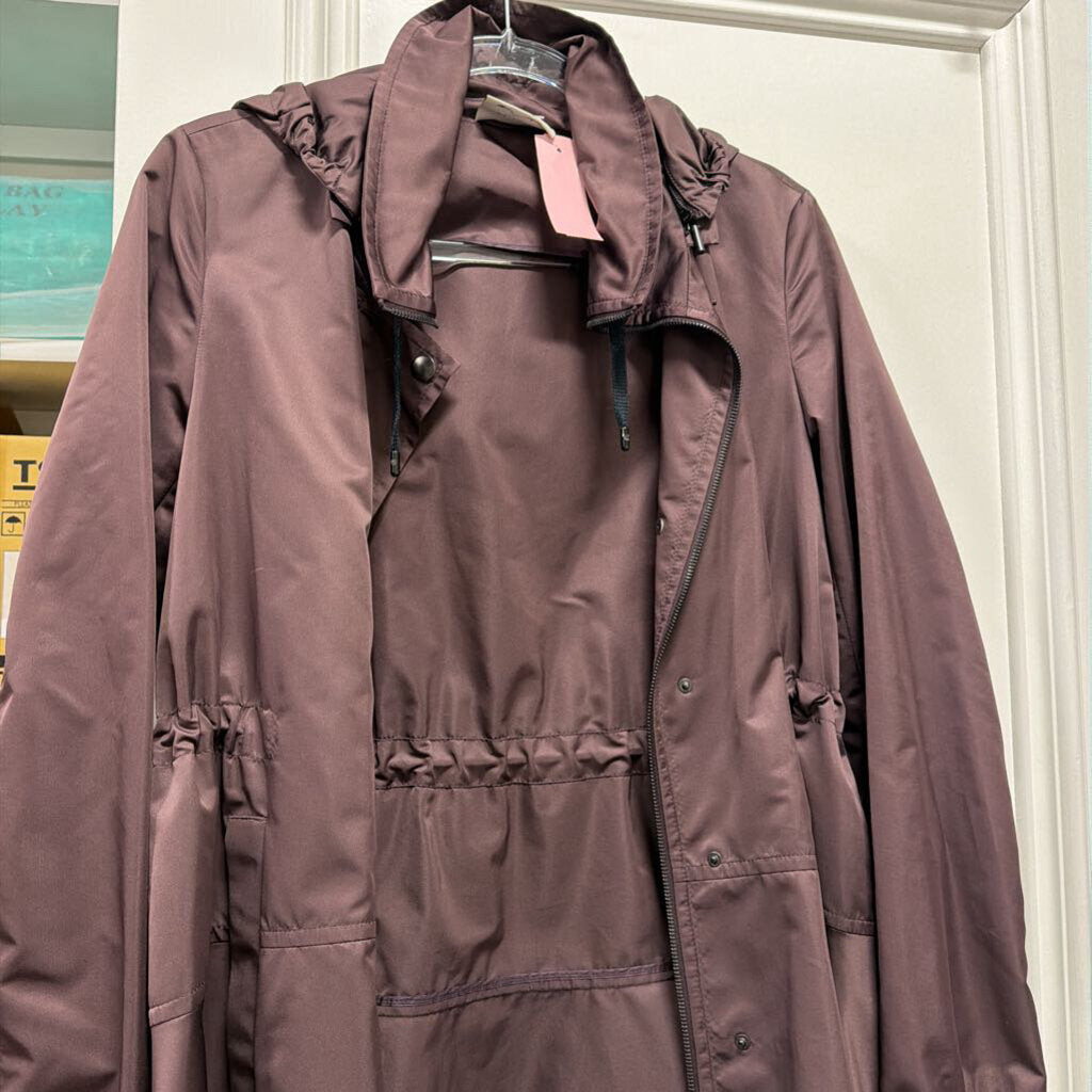 Dark Purple Zip Up Jacket