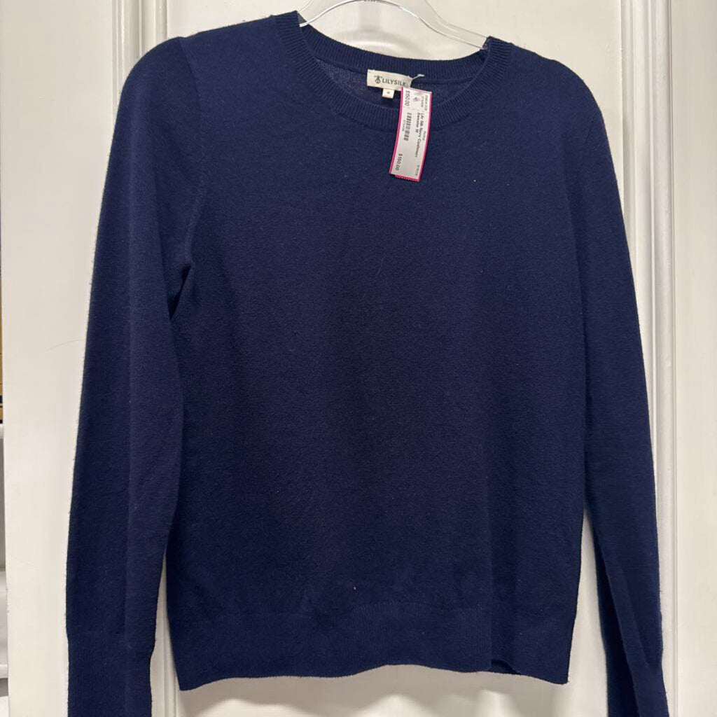 Navy Cashmerr Sweater