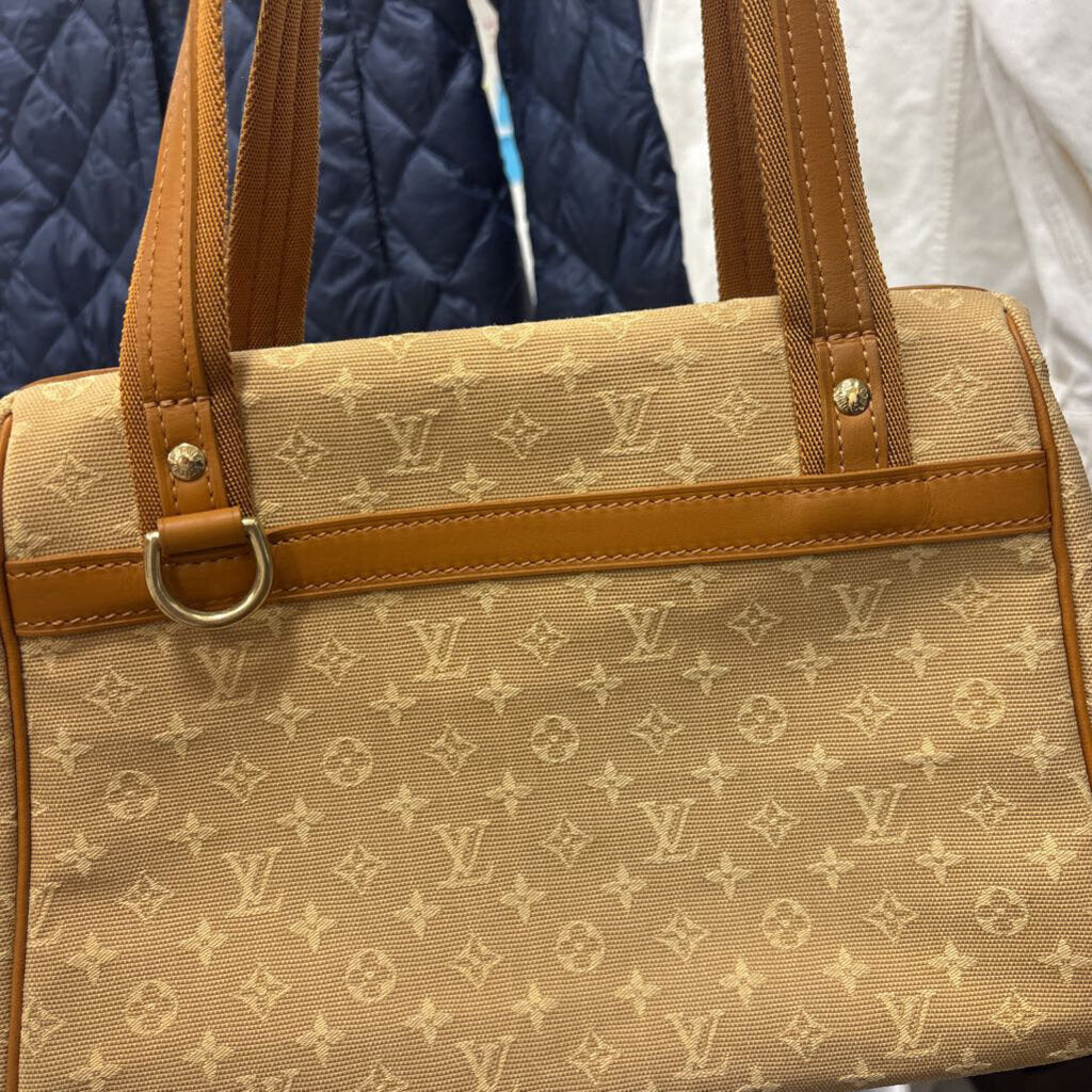 Beige Monogram Canvas Mini Josephine GM