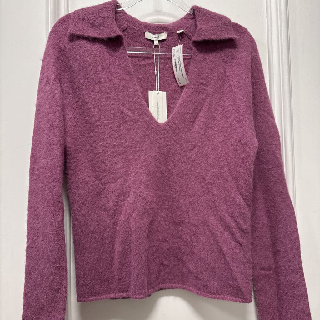 Purple Alpaca Blend Sweater (NWT)