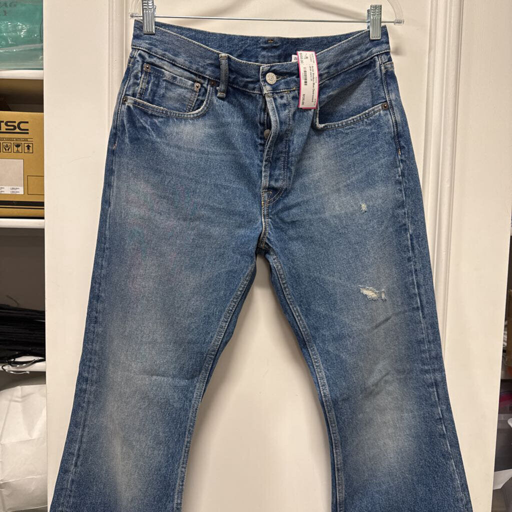 Blue Distressed Jean