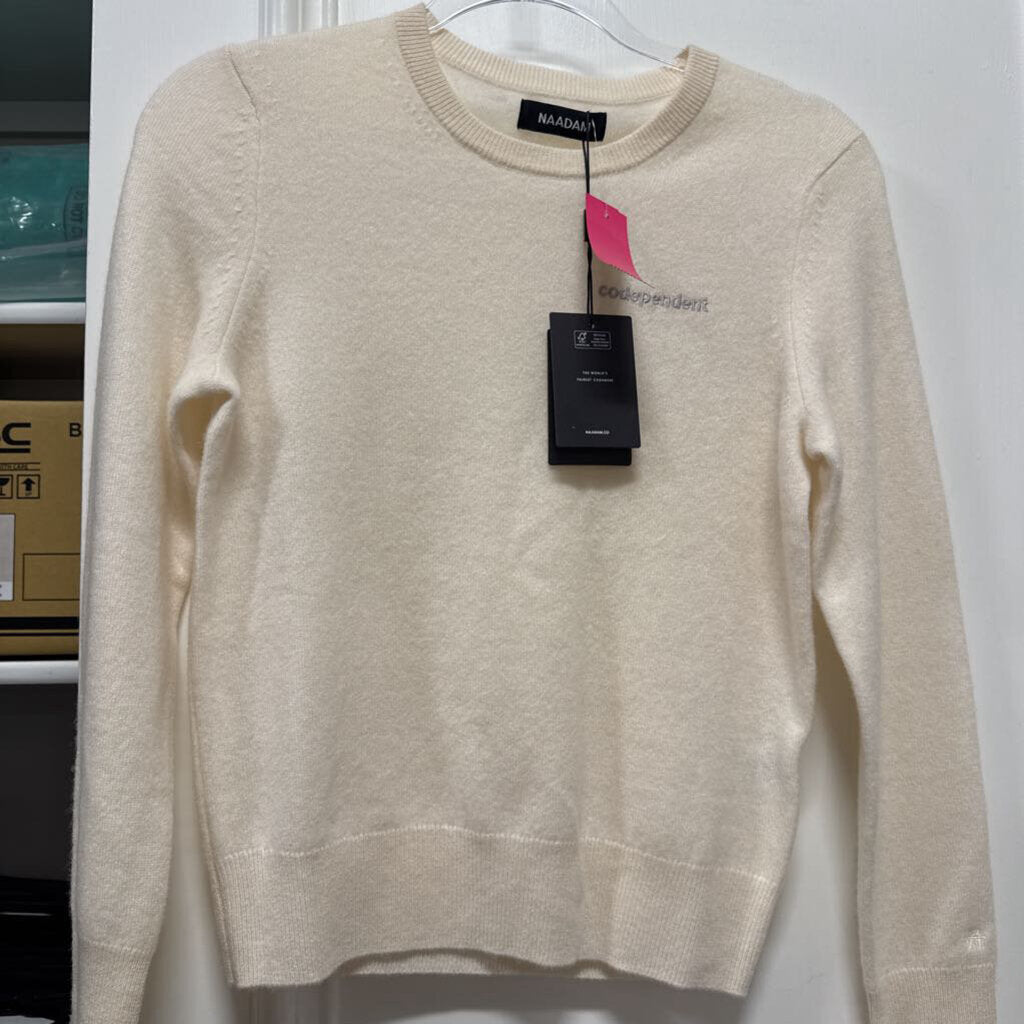 Cream Cashmere Sweater (NWT)