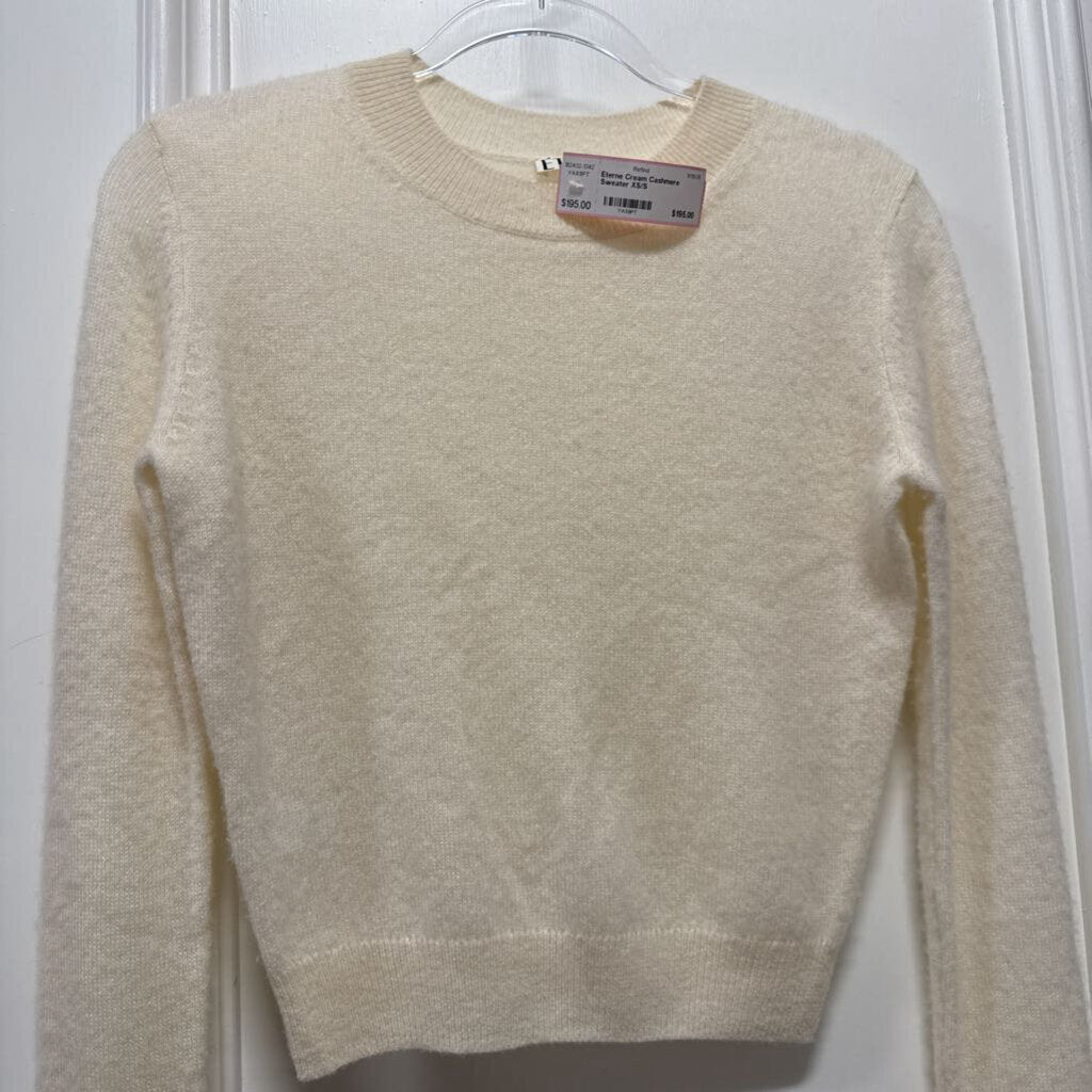 Cream Cashmere Sweater