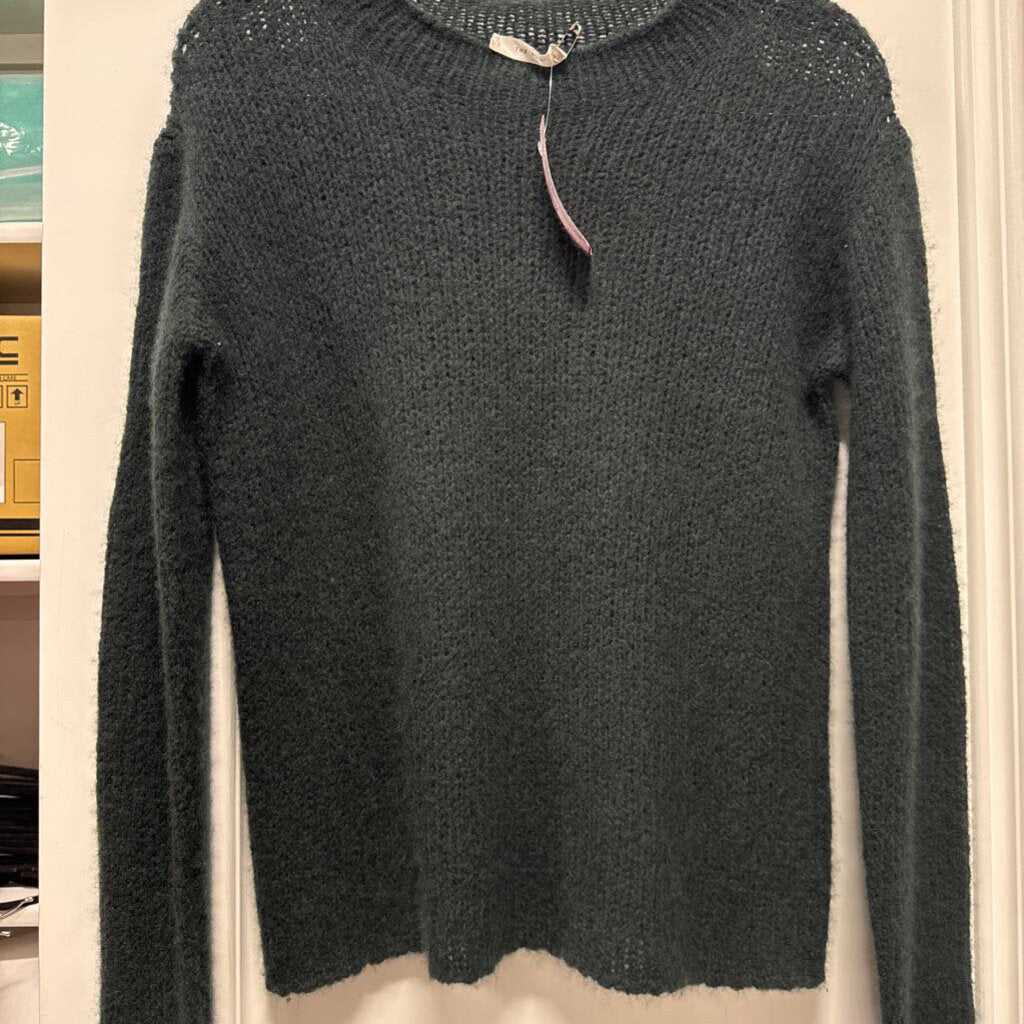 Green Cashmere/Silk Sweater