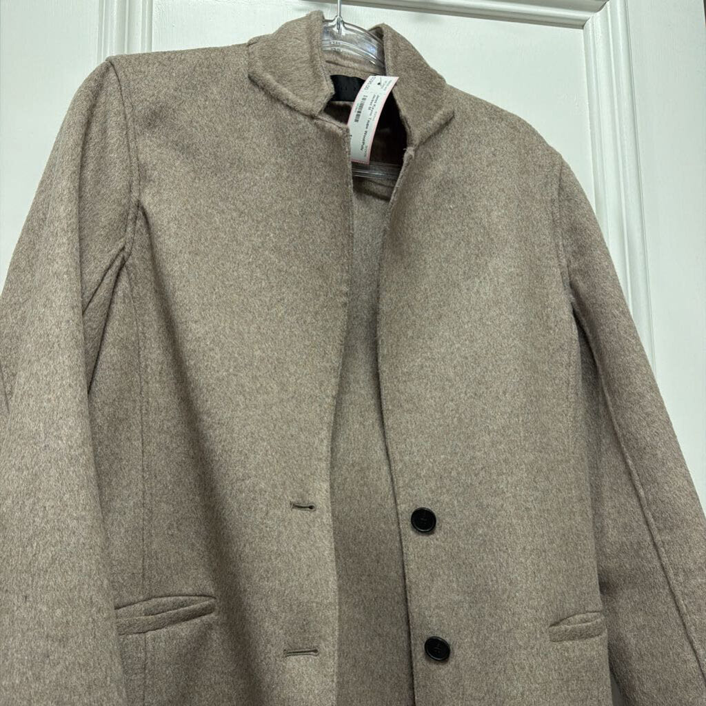 Taupe Wool/Poly Jacket