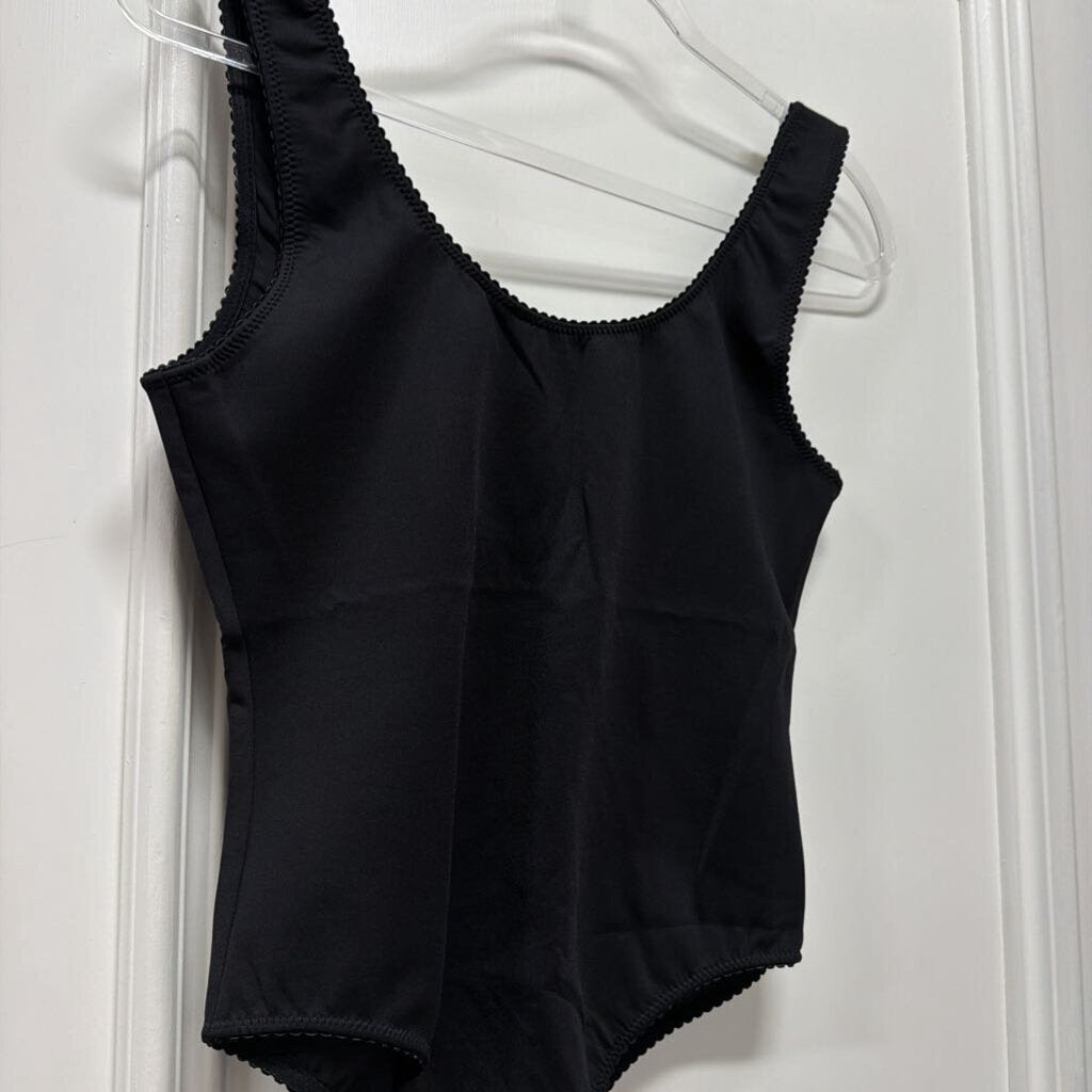 Black Poly Bodysuit (liner, no tags)