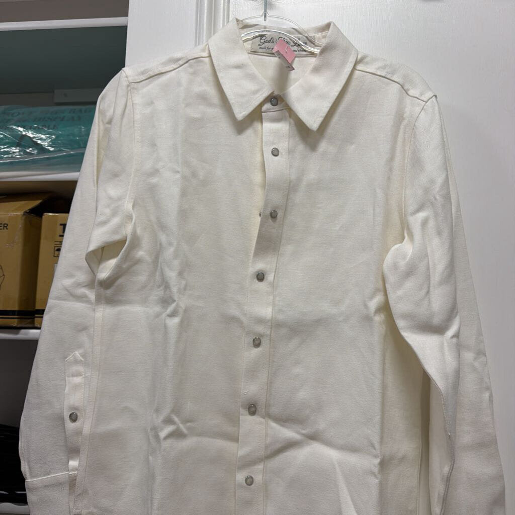 White Linen Shirt (890)