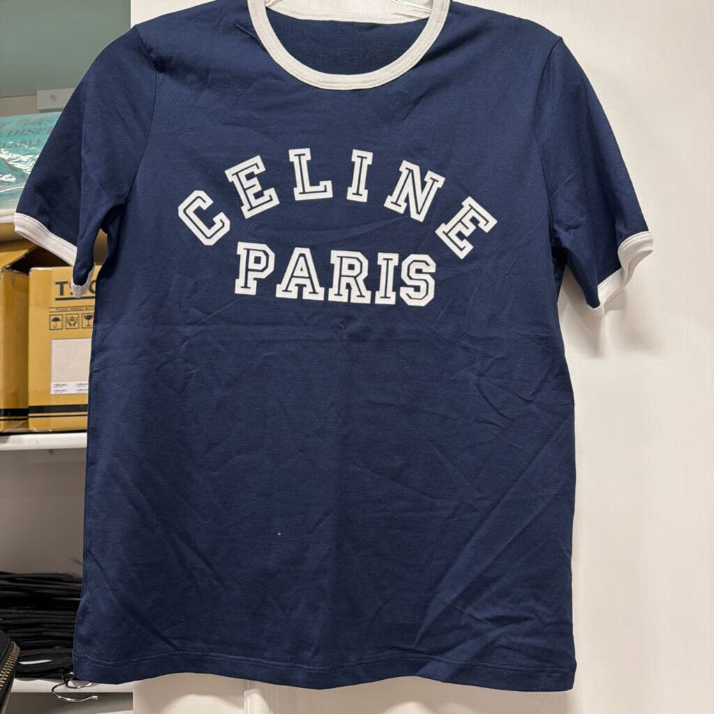 Navy Cotton Tee