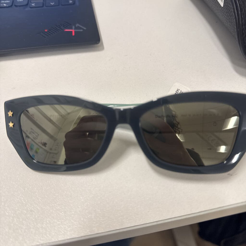 Dior Green & White Sunglasses