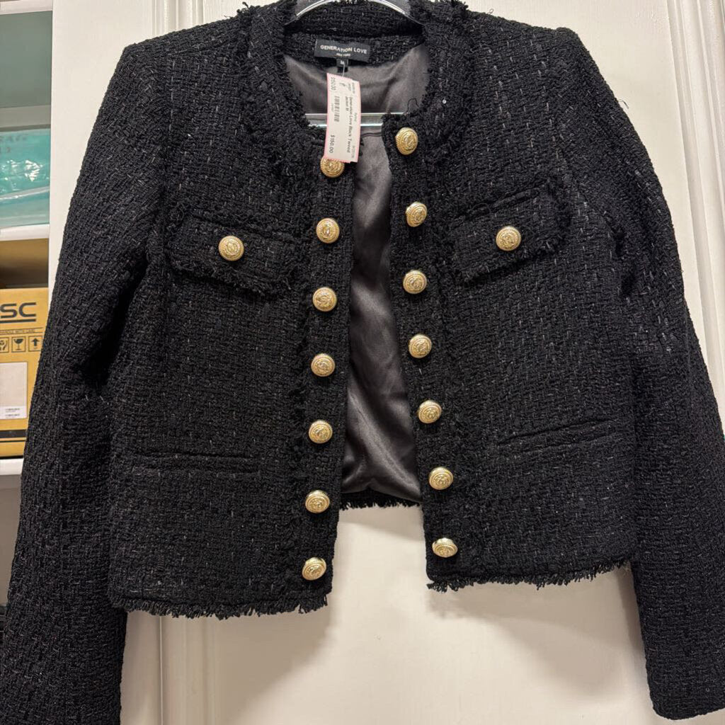Black Tweed Jacket