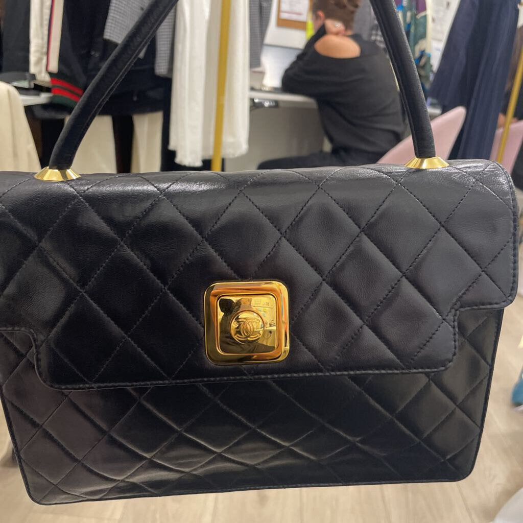 Black Vintage Shoulder Bag
