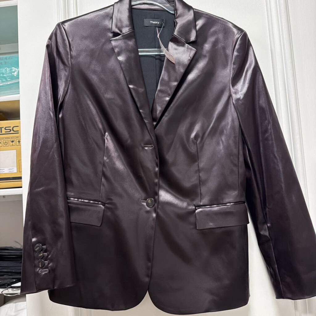 Brown Acetate/Polyamide Blazer