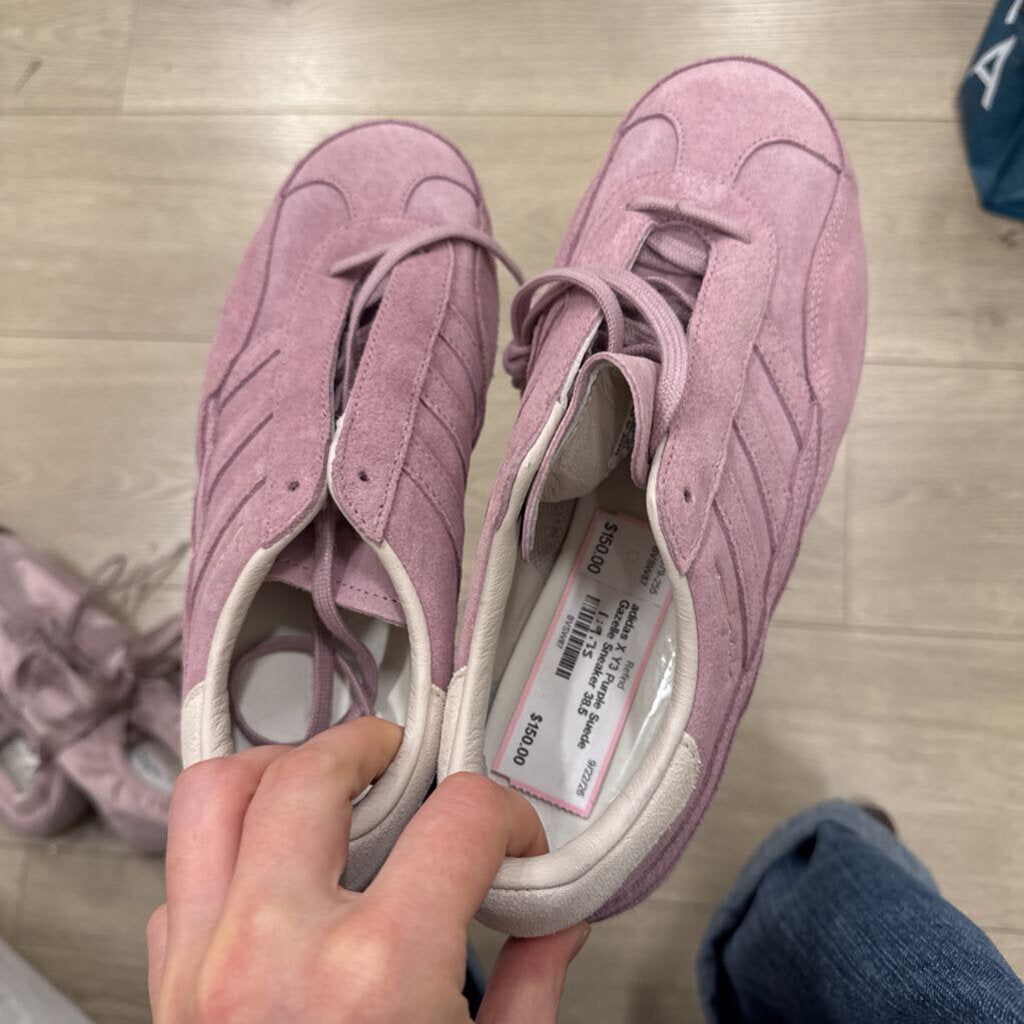Purple Suede Gazelle Sneaker