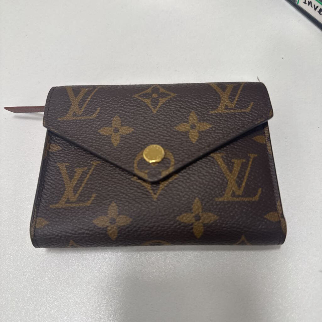 Brown Monogram Leather Wallet