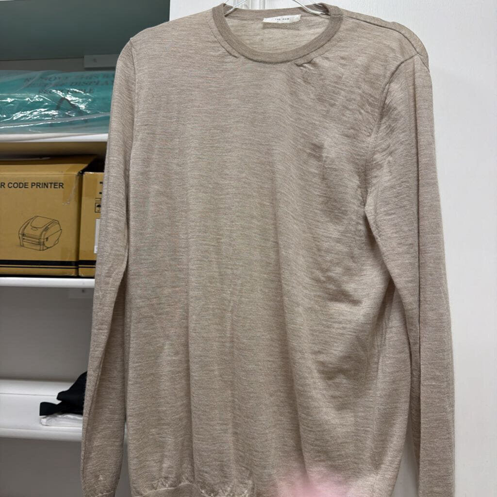 Beige Cashmere Sweater