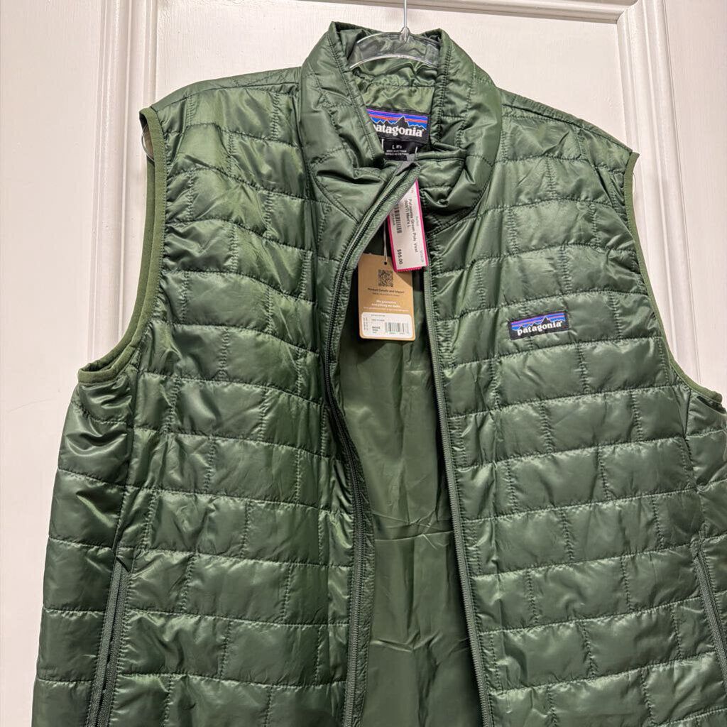 Green Poly Vest (NWT)