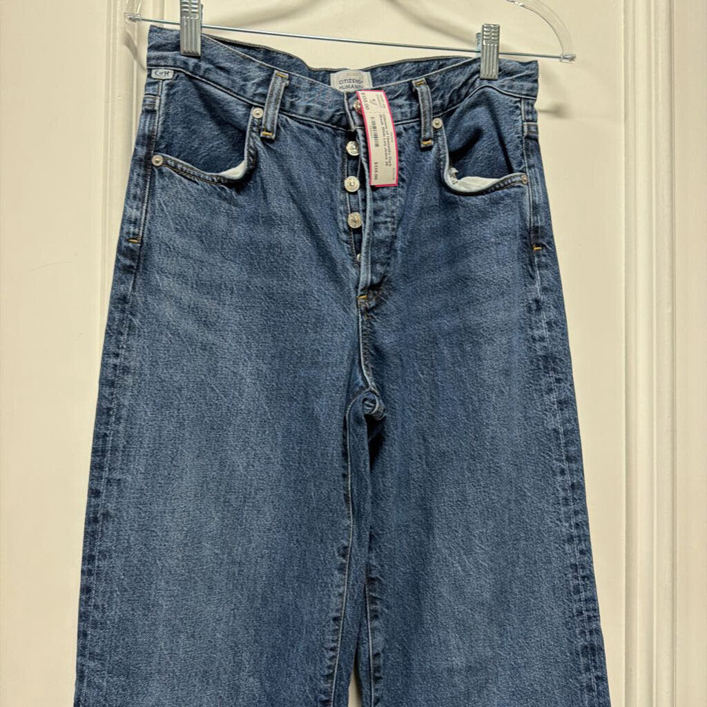 Dark Wash Wide Leg Jeans