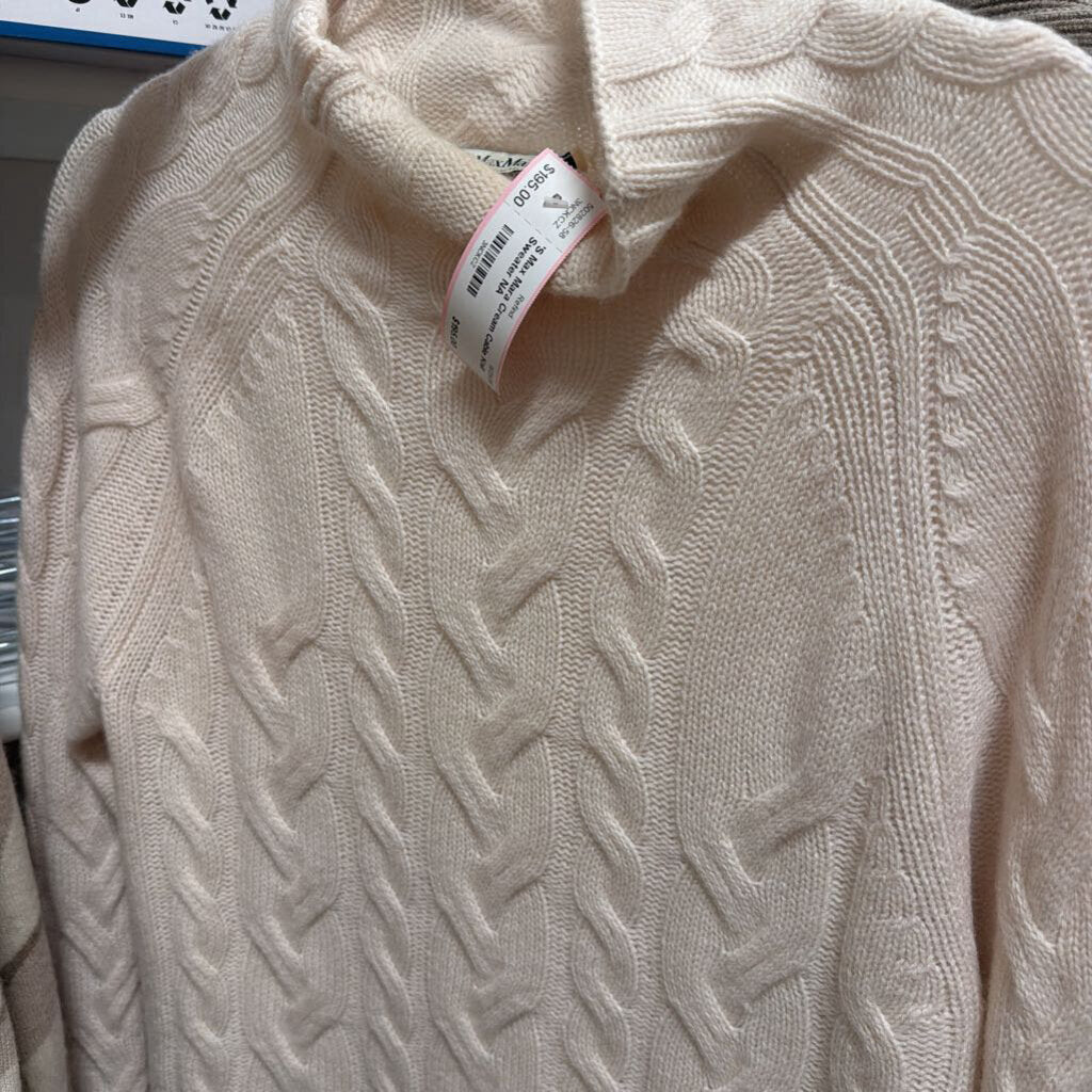 Cream Cable Knit Sweater
