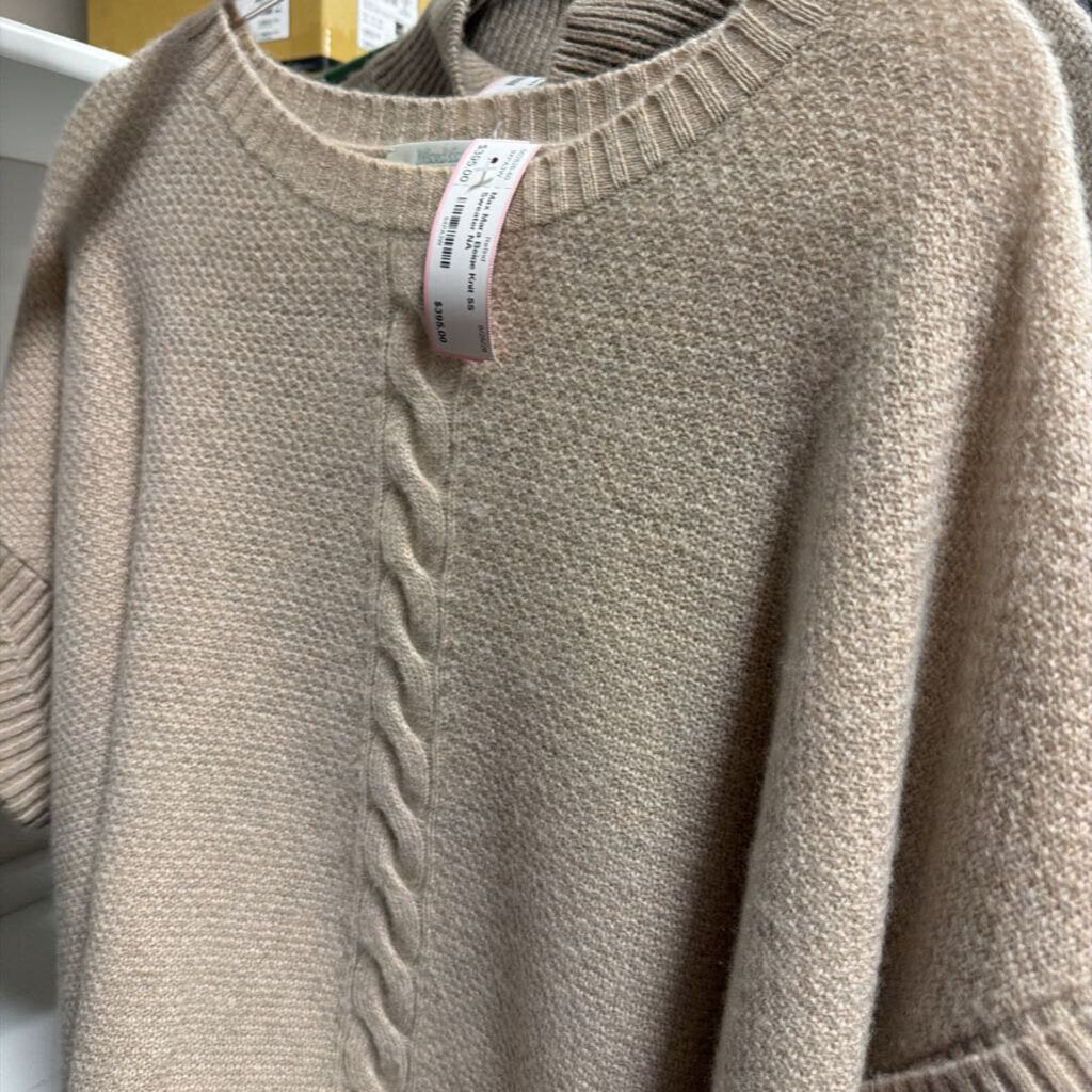 Beige Knit SS Sweater