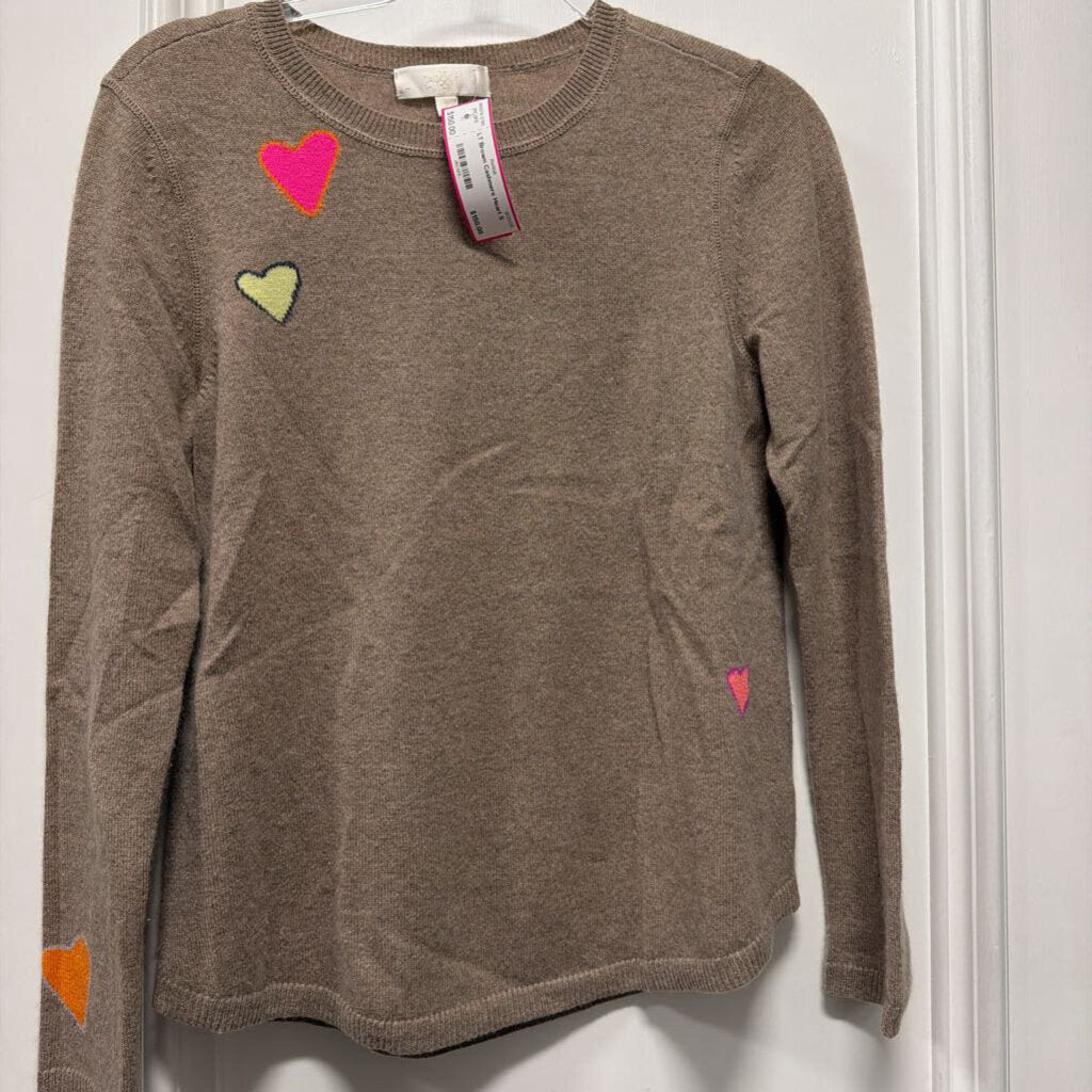Brown Cashmere Heart