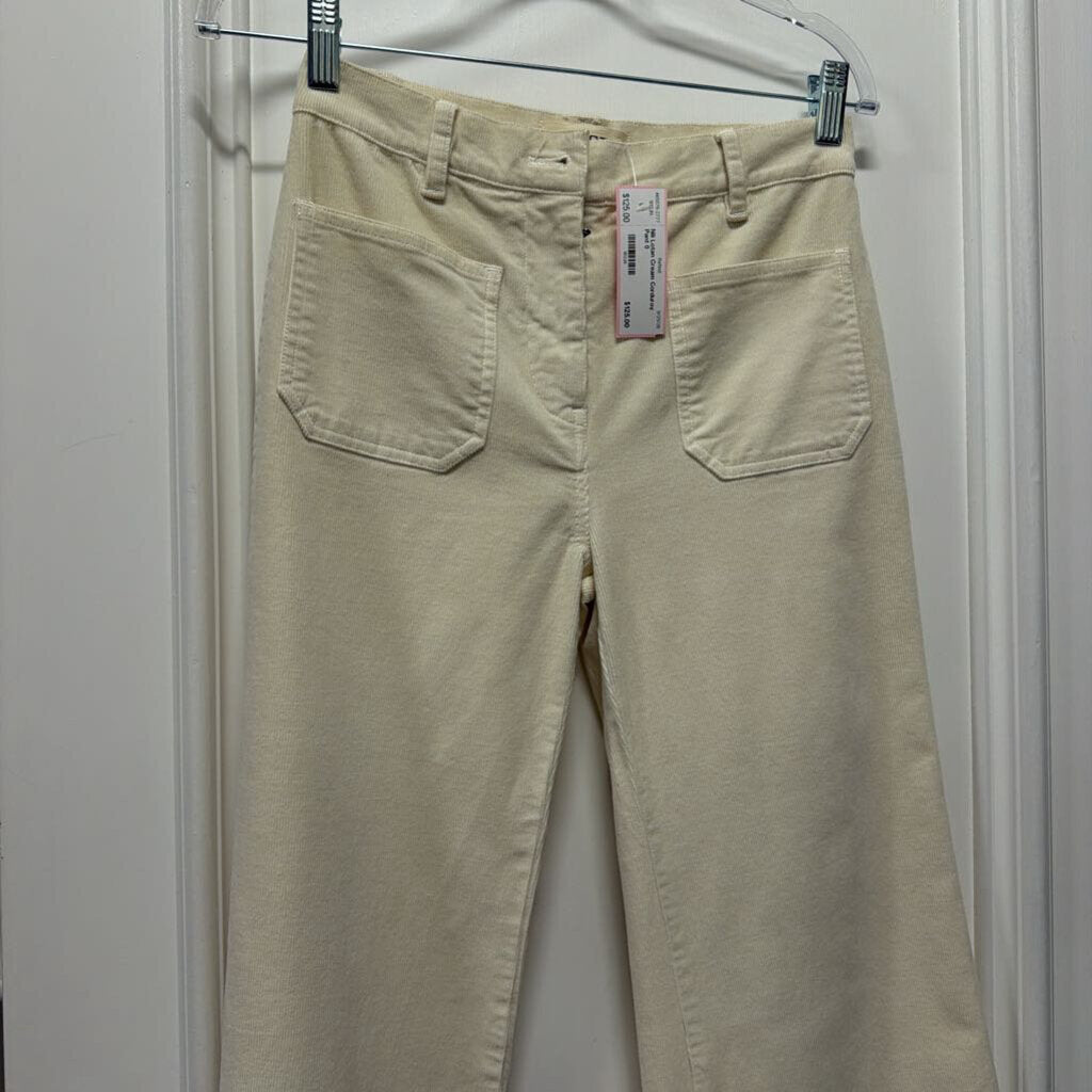 Cream Corduroy Pant