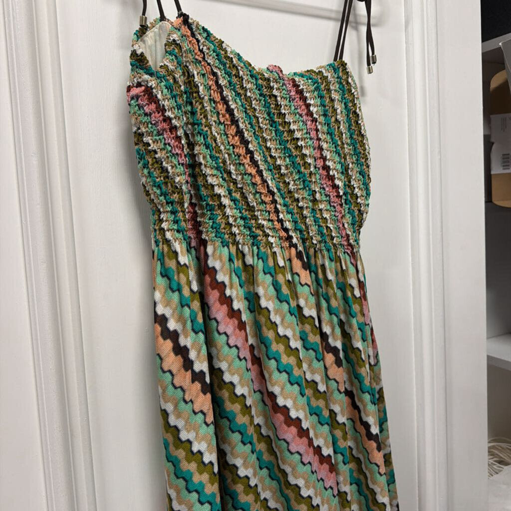 Multicolor Rayon Mini Dress