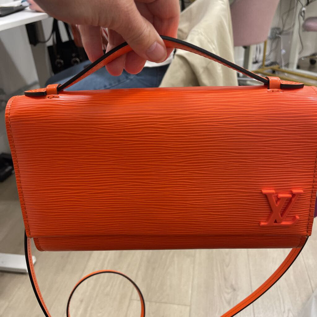 Orange Epi Clery Pochette Bag (est 1880)