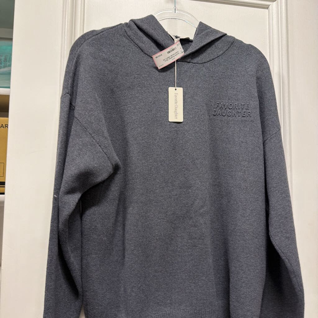 Grey Cotton Hoodie (NWT)