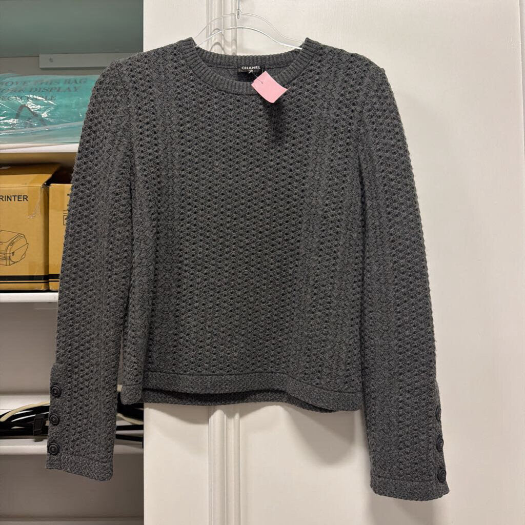 Grey Cashmere Sweater