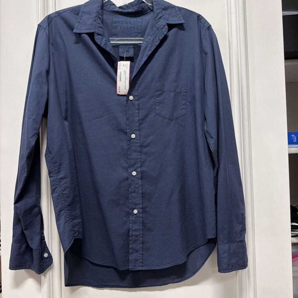 Navy Cotton Shirt