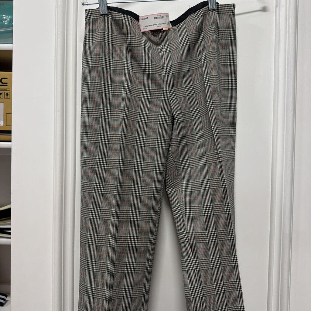 Black Plaid Pant