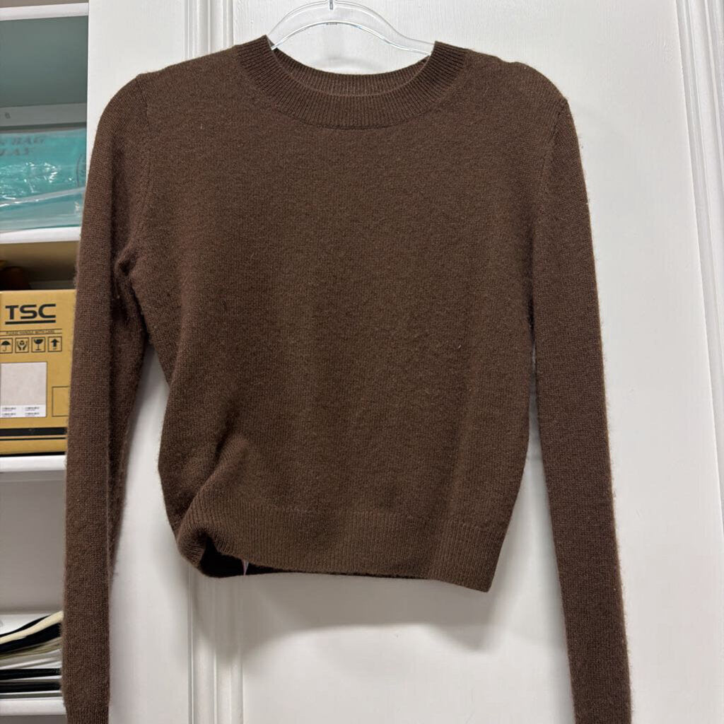 Brown Cashmere Sweater
