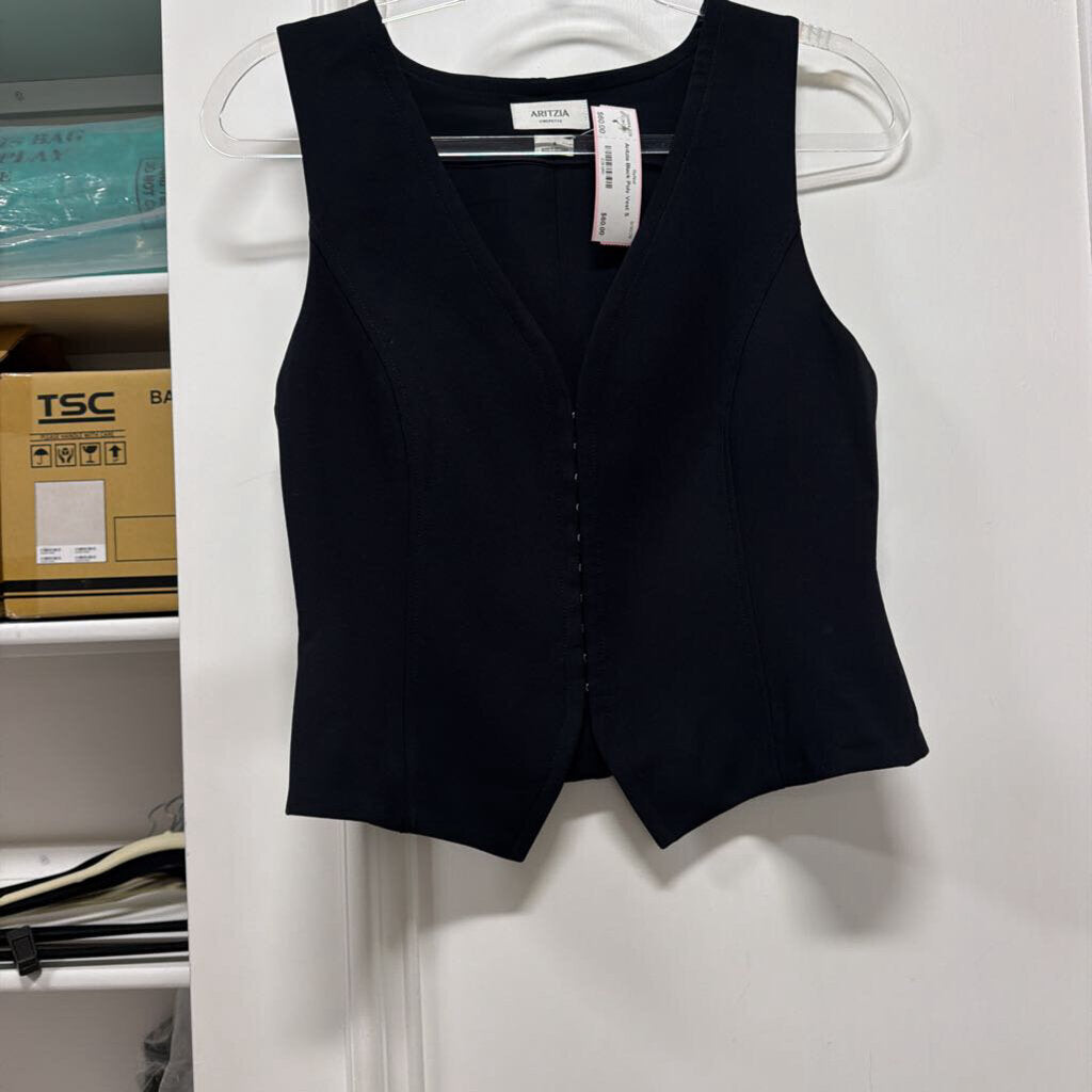 Black Poly Vest