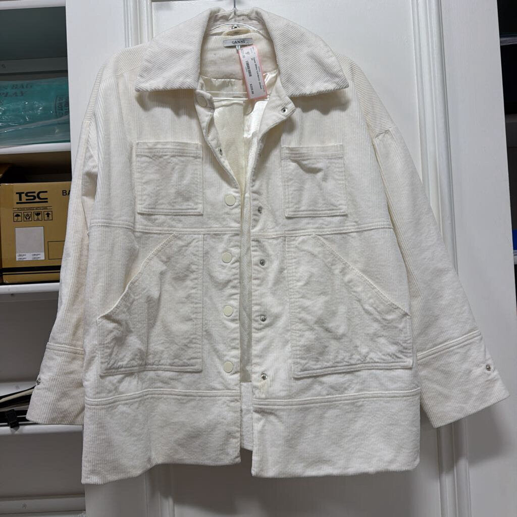 White Corduroy Jacket