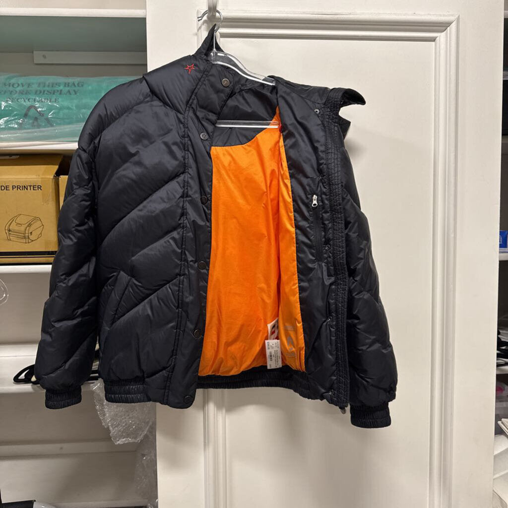 Black Poly Down Puffer Jacket (est r. 895)