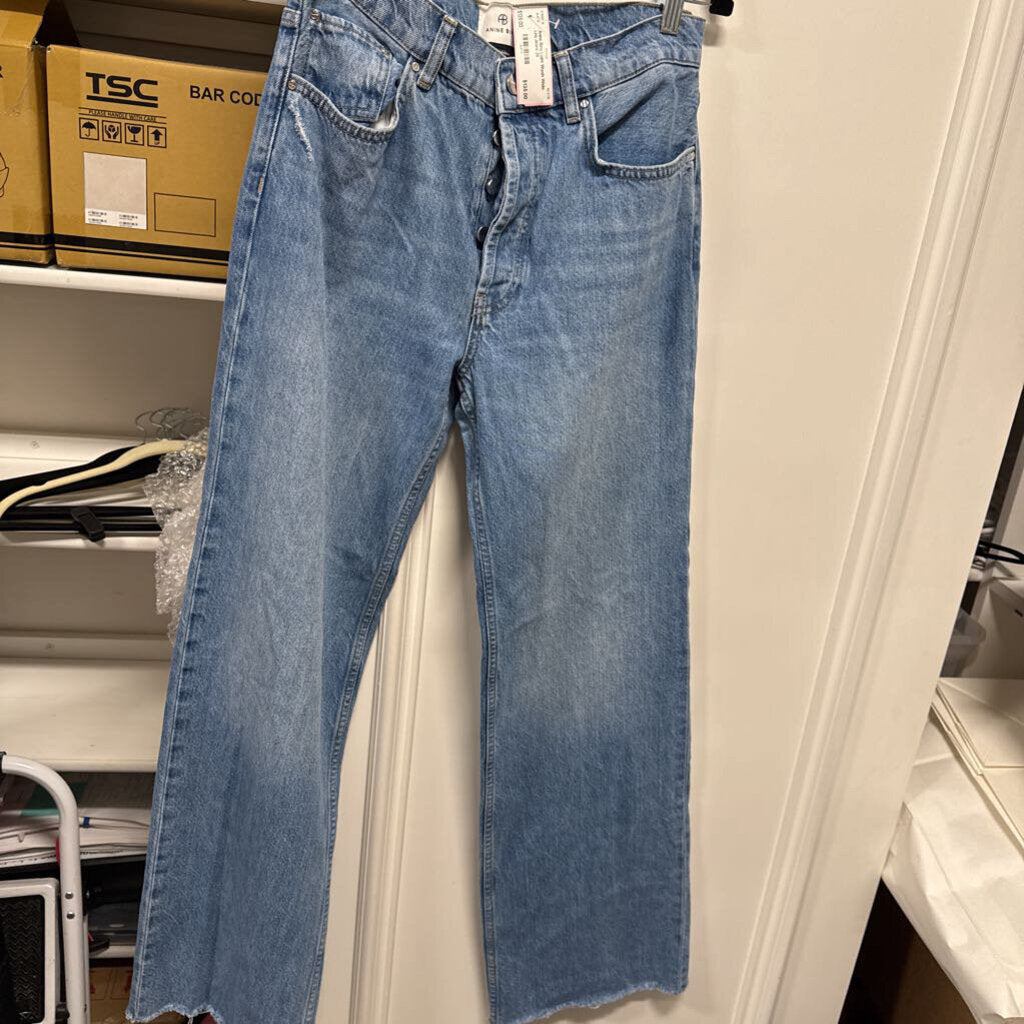 Light Wash Wide Leg Jeans