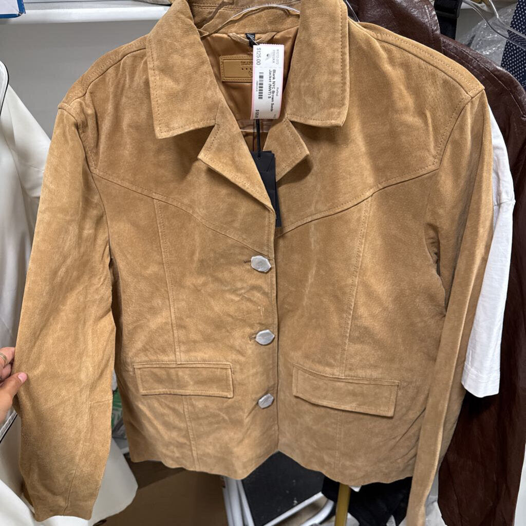Brown Suede Jacket (NWT)