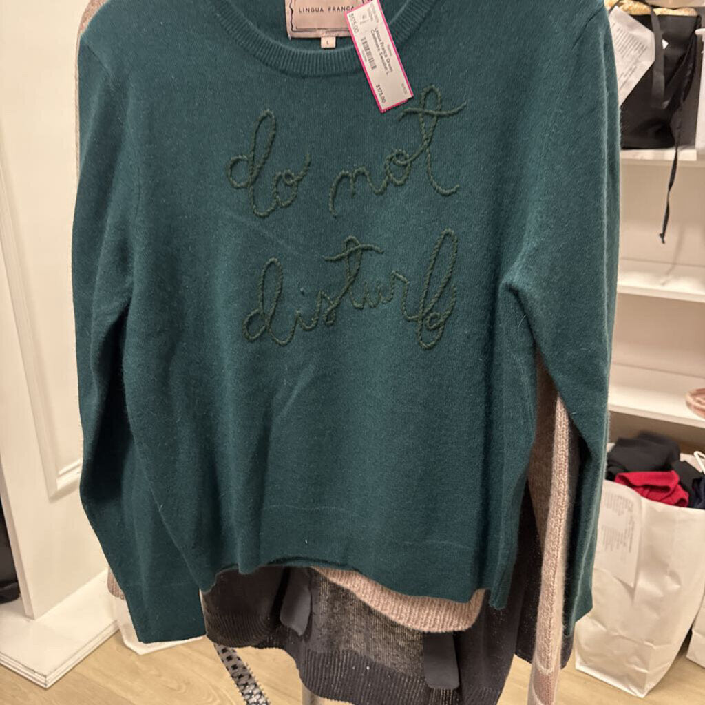 Green Cashmere Sweater
