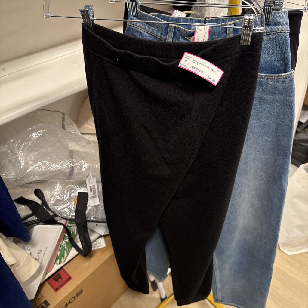Black Cashmere Pants