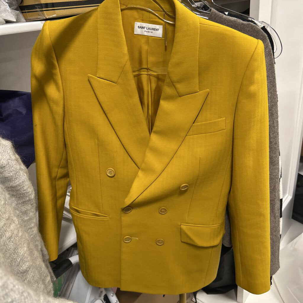 Mustard Yellow Wool Blazer (est r. 3400)